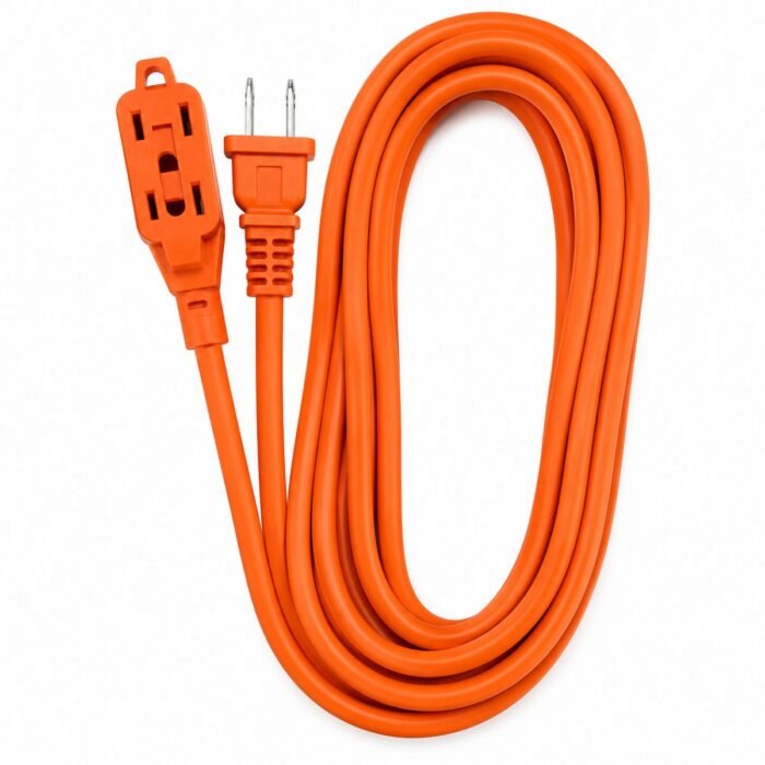 Extensión Eléctrica Naranja Unitec 3 Metros 14 AWG 15A 1650W 3 Servicios