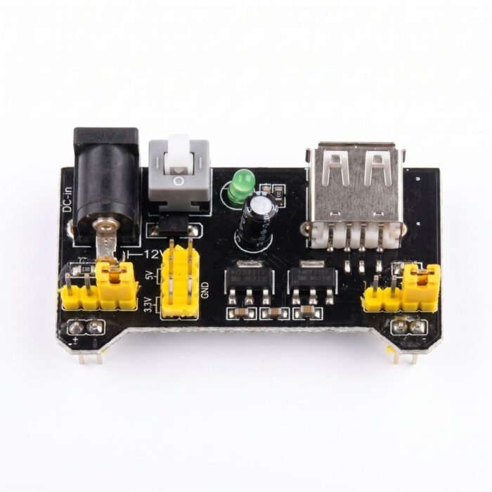 Módulo Fuente de Poder MB-102 3.3V / 5V para Protoboard Arduino