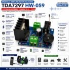 Módulo Amplificador de Audio TDA7297 HW-059 Estéreo