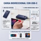 Power Bank ADATA P20000QCD 20000mAh 18W USB-C PD 3.0 y QC 3.0