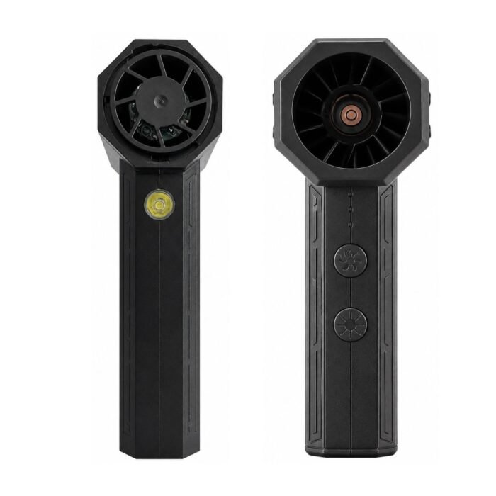 Mini Soplador de Aire Turbo Recargable con Linterna LED y Motor Brushless