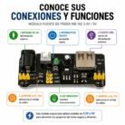 Módulo Fuente de Poder MB-102 3.3V / 5V para Protoboard Arduino