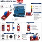 Módulo Sensor de Efecto Hall Lineal KY-024