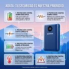 Power Bank ADATA P20000QCD 20000mAh 18W USB-C PD 3.0 y QC 3.0