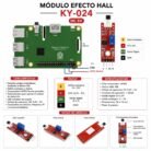 Módulo Sensor de Efecto Hall Lineal KY-024