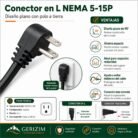 multitoma metálica regleta eléctrica multitoma 6 salidas regleta 6 tomas multitoma con switch multitoma con fusible extensión eléctrica multitoma negra tomas naranjas conexión a tierra multitoma para oficina multitoma para hogar multitoma para negocio