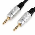 Cable Auxiliar Audio DIGITAL 3.5 mm Macho a Macho 1,8 Metros