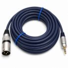 Cable de Audio DIGITAL 3.5 mm Macho Estéreo a XLR / Canon Macho 3 Pines 7,5 Metros