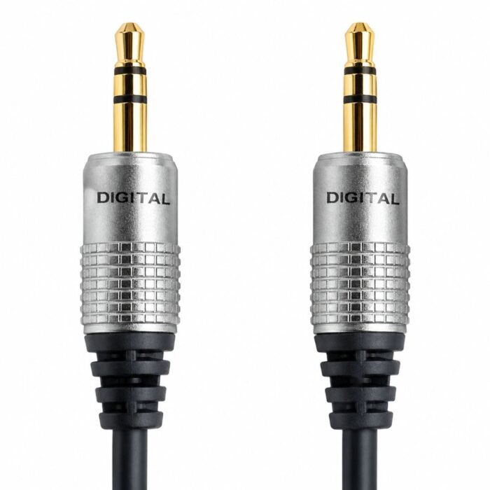 Cable de Audio DIGITAL 3.5 mm Macho a 3.5 mm Macho 60 cm Estéreo Cable de Audio DIGITAL 3.5 mm Macho a 3.5 mm Macho 60 cm Estéreo