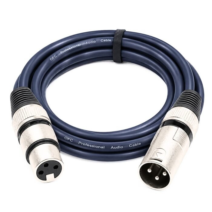 Cable de Audio DIGITAL XLR / Canon Macho a Hembra 3 Pines 1,8 Metros