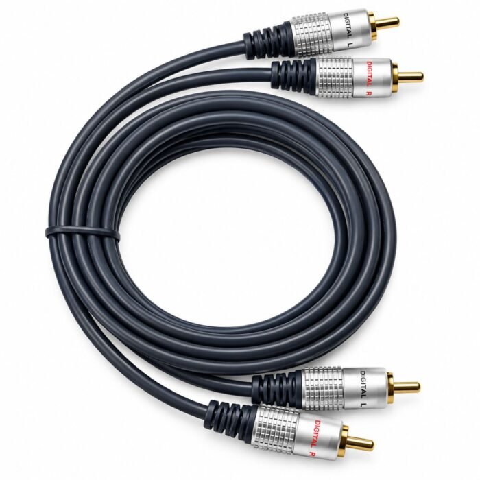 Cable Audio DIGITAL 2 RCA Macho a 2 RCA Macho 3,6 m