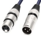 Cable de Audio DIGITAL XLR / Canon Macho a Hembra 3 Pines 1,8 Metros
