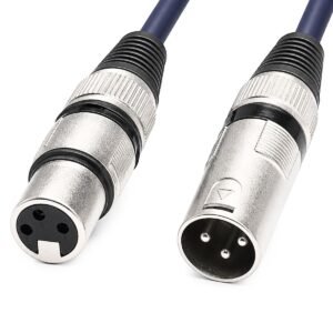 Cable de Audio DIGITAL XLR / Canon Macho a Hembra 3 Pines 1,8 Metros