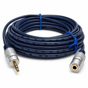 Cable Extensión de Audio DIGITAL 3.5 mm Macho Estéreo a Hembra Estéreo 7,5 Metros