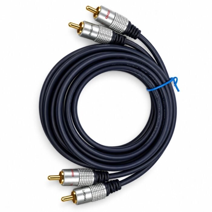 Cable de Audio DIGITAL 2 RCA Macho a 2 RCA Macho 1,8 Metros