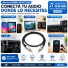 Cable de Audio DIGITAL 3.5 mm Macho a 3.5 mm Macho 60 cm Estéreo