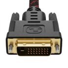 Cable HDMI Macho a DVI-D 24+1 Macho 1,5 Metros Trenzado Full HD
