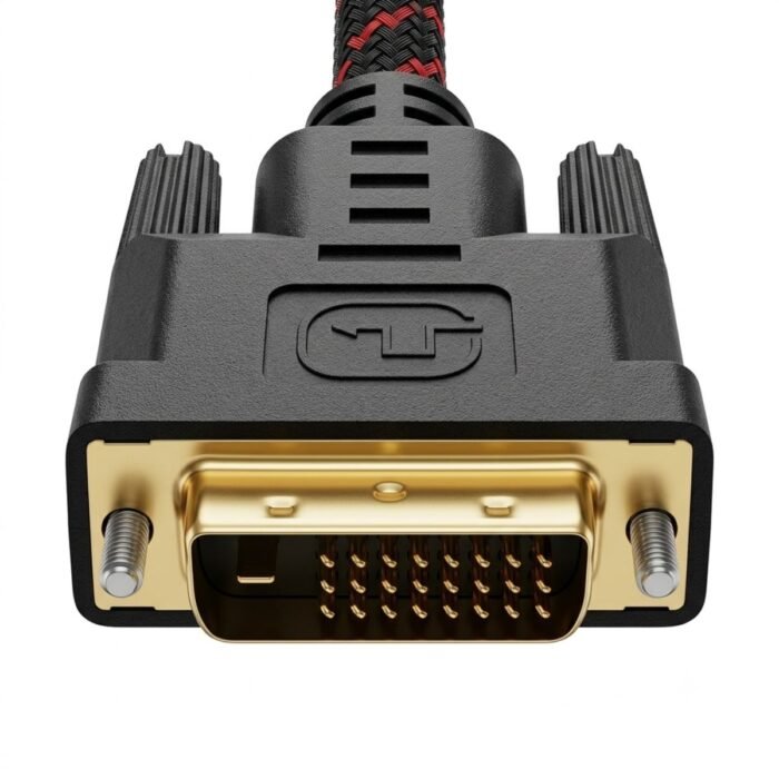 Cable HDMI Macho a DVI-D 24+1 Macho 1,5 Metros Trenzado Full HD