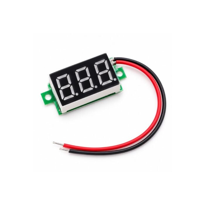 VOLTÍMETRO DIGITAL 4.5V-30V VOLTÍMETRO DIGITAL 4.5V-30V