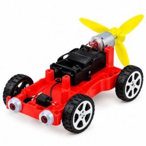 Kit Carro Eléctrico Educativo con Motor y Hélice – Auto Turbo C626