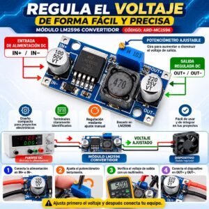 Módulo Convertidor LM2596