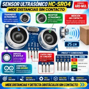 Módulo de ultrasonido Arduino HC-SR04