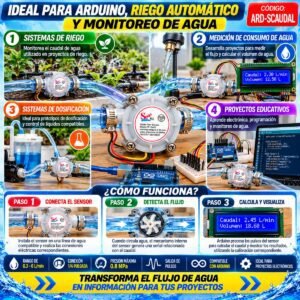 SENSOR CAUDAL DE AGUA