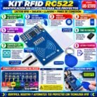 Kit RFID RC522 para Arduino con Tarjeta y Llavero de Proximidad 13,56 MHz