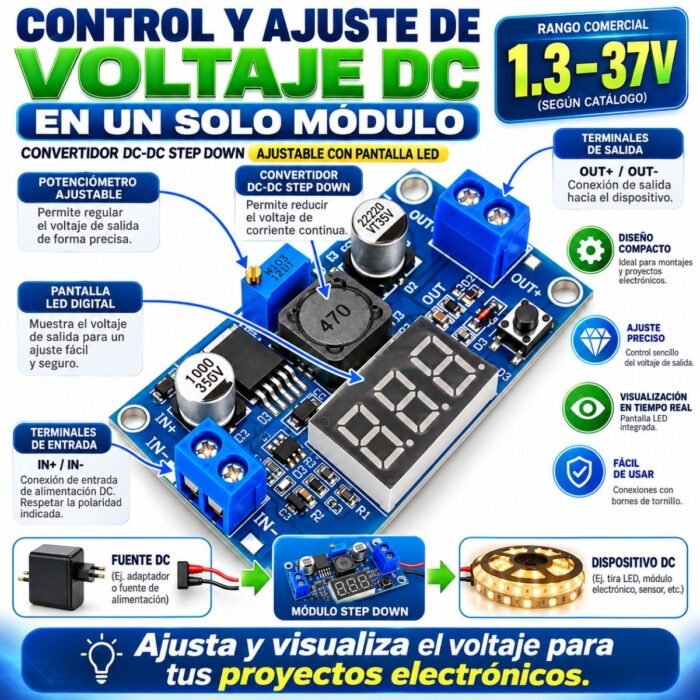 MODULO CONVERTIDOR CORRIENTE A VOLTAJE 4-20MA / 2-24V