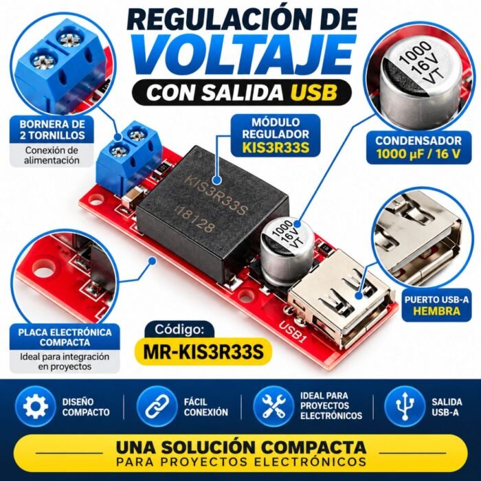 Módulo Regulador de Voltaje Módulo Regulador de Voltaje