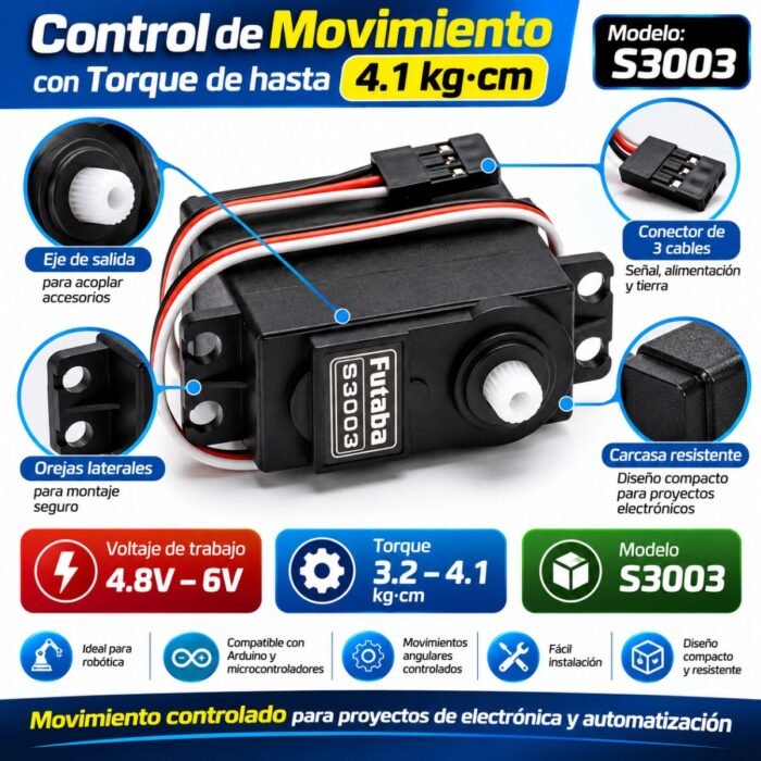 Servomotores y Motores para Arduino