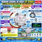 SENSOR CAUDAL DE AGUA