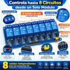 MÓDULO RELE 8 CANALES