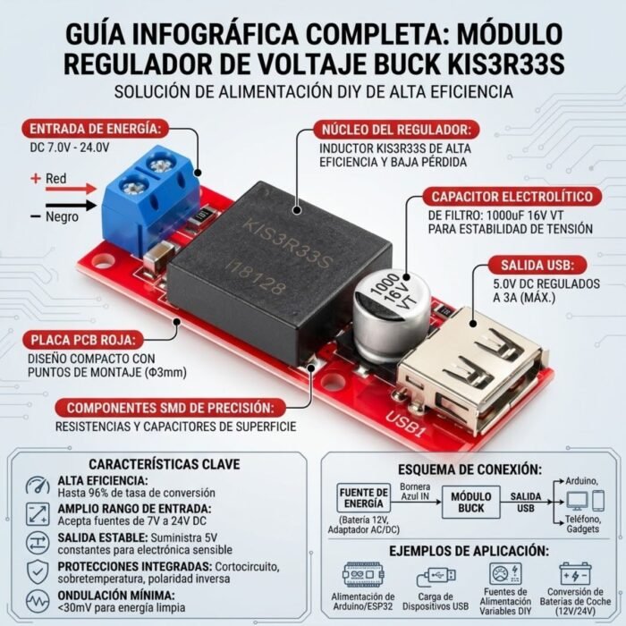 Módulo Regulador de Voltaje Módulo Regulador de Voltaje