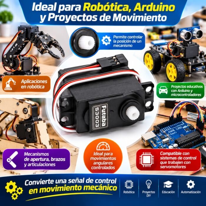 Servomotores y Motores para Arduino