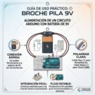 Broche Conector para Pila 9V